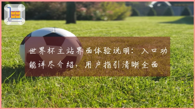 世界杯主站界面体验说明：入口功能详尽介绍，用户指引清晰全面